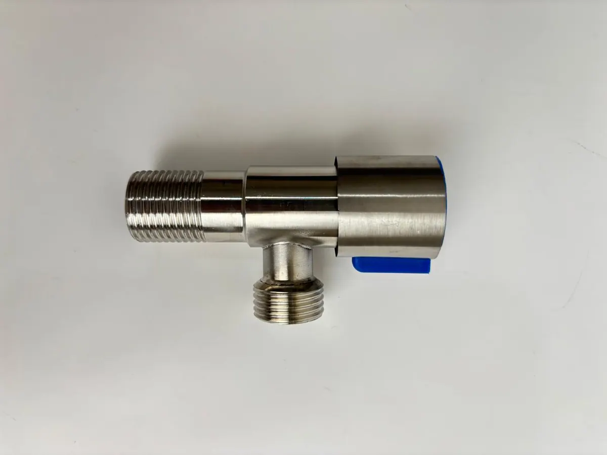 Stainless Angle Valve, Single Outlet