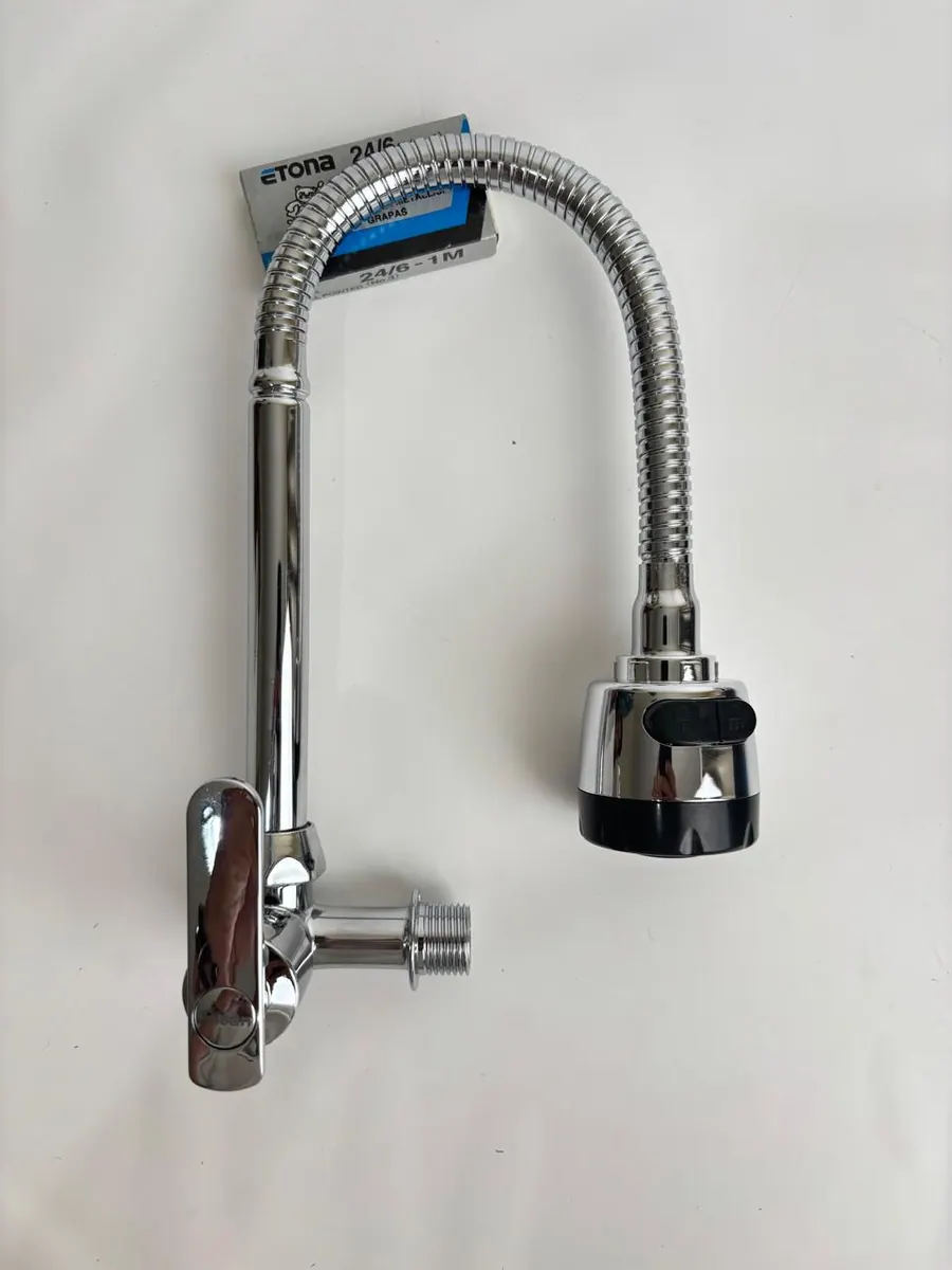 Flexible Neck Faucet, Lever Handle