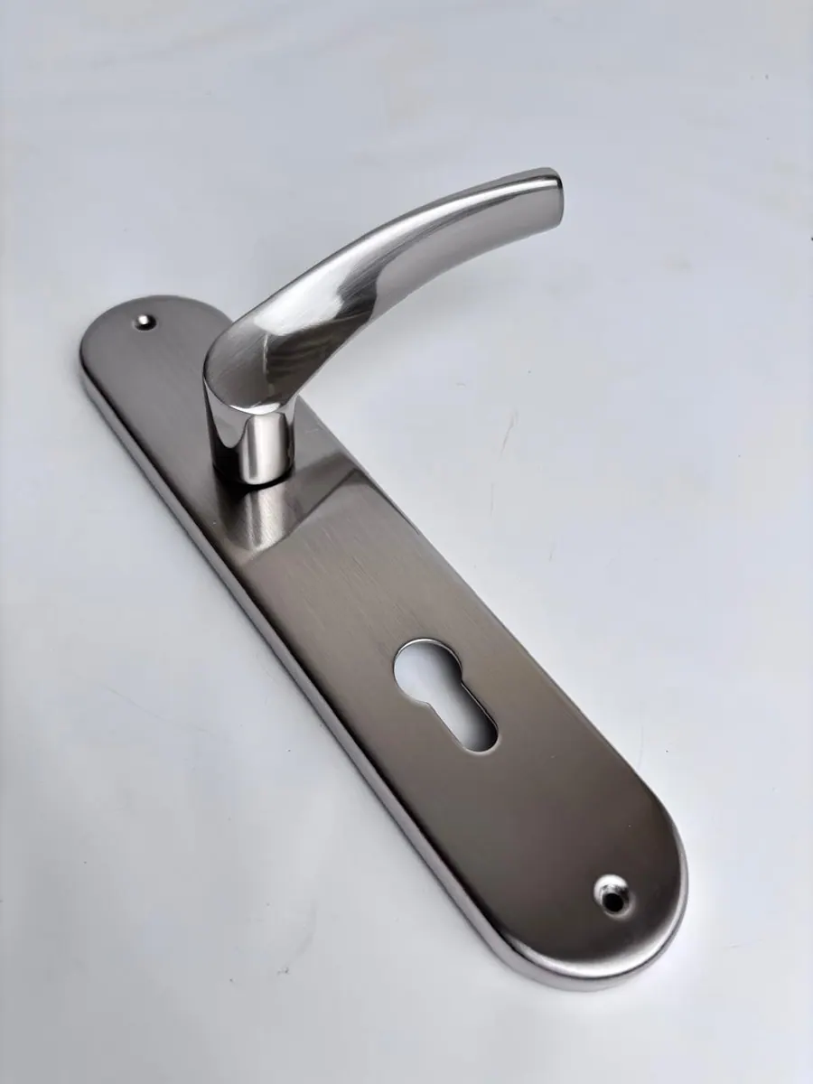 Ares Handle Lock Set, Satin Nickel